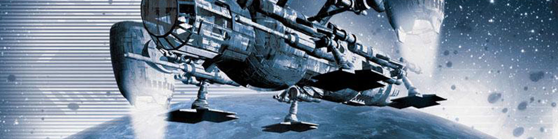 A drop ship from the cover art for The Lost Fleet: Victorious