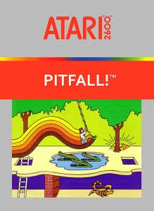 Cover art for the Pitfall! video game for Atari 2600