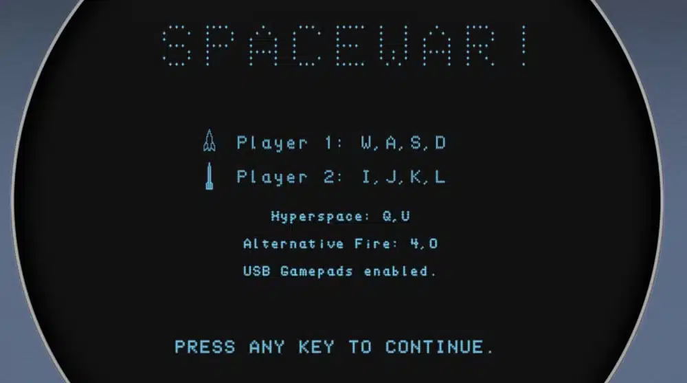 The History of the Computer Game Spacewar