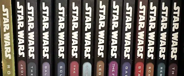 A collection of Star Wars RPG sourcebooks, my favorite licensed game.